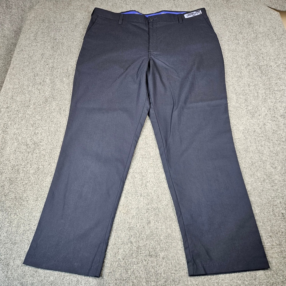 Cintas Mens Navy Blue Work Pants Stretch Utility Cargo‎ Trousers 42x32 23945-20